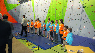 Inauguration officielle du nouveau mur d’escalade